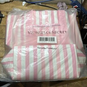 Victoria Secret tote/cooler.